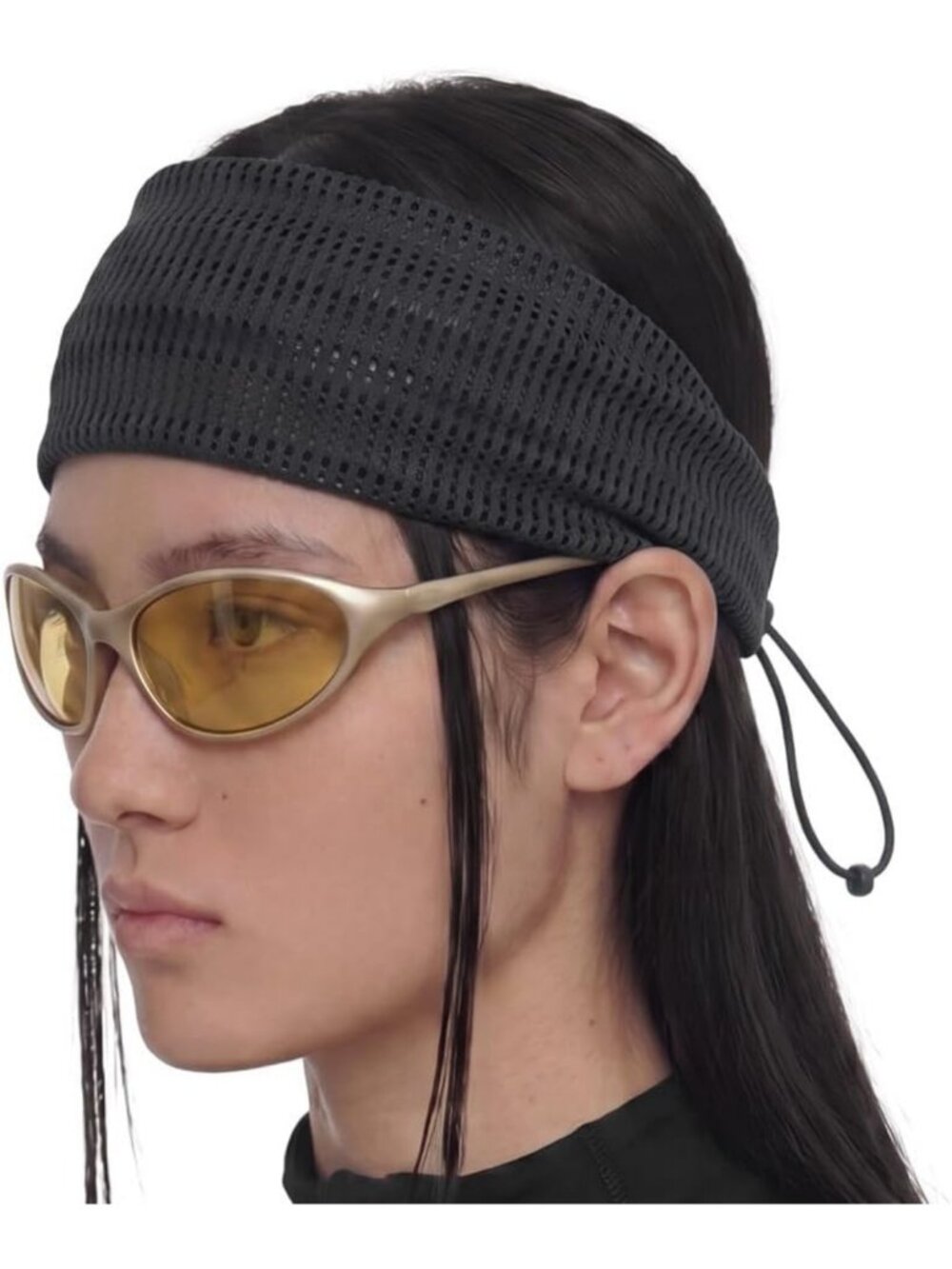 Adjustable Mesh Hairband | Breathable Quick-Dry Running Headband for Sports